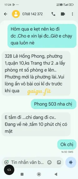 Ảnh đánh giá gái gọi