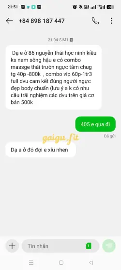 Ảnh đánh giá gái gọi