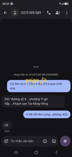 Ảnh đánh giá gái gọi