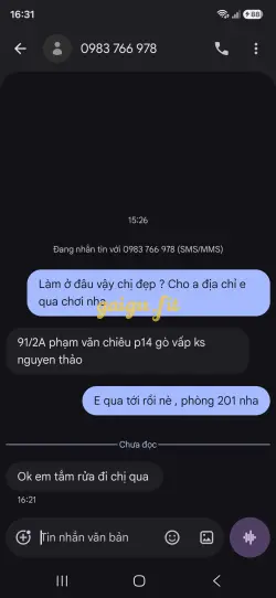 Ảnh đánh giá gái gọi