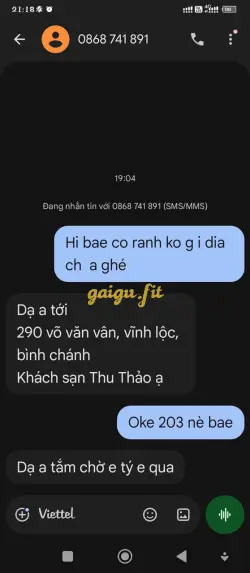 Ảnh đánh giá gái gọi
