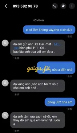 Ảnh đánh giá gái gọi