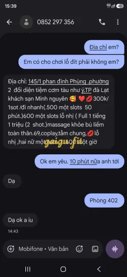 Ảnh đánh giá gái gọi