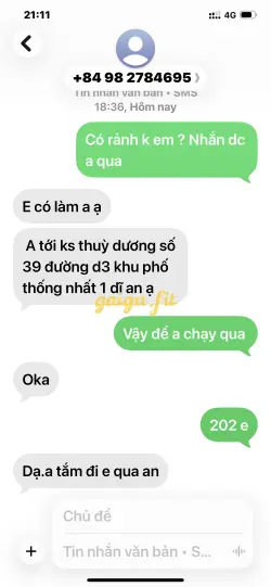 Ảnh đánh giá gái gọi
