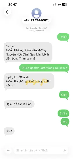 Ảnh đánh giá gái gọi