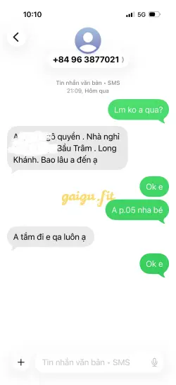 Ảnh đánh giá gái gọi