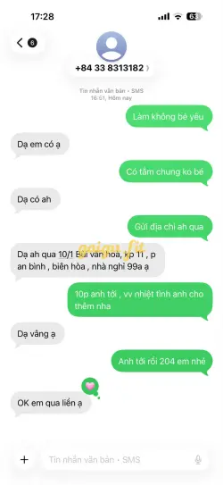 Ảnh đánh giá gái gọi