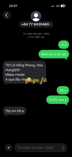 Ảnh đánh giá gái gọi