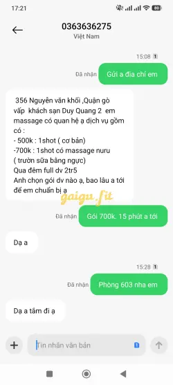 Ảnh đánh giá gái gọi