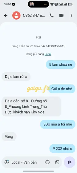 Ảnh đánh giá gái gọi