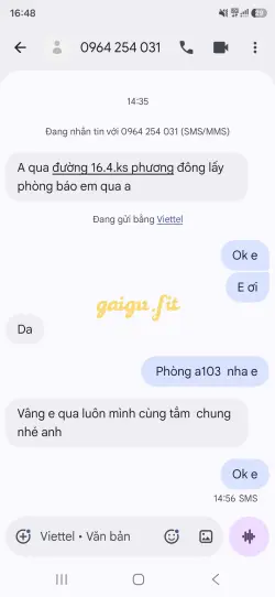 Ảnh đánh giá gái gọi