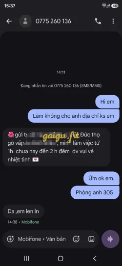 Ảnh đánh giá gái gọi