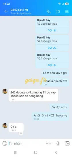 Ảnh đánh giá gái gọi
