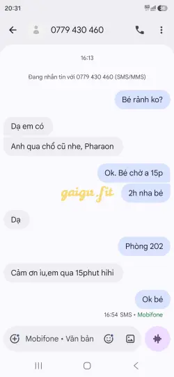 Ảnh đánh giá gái gọi