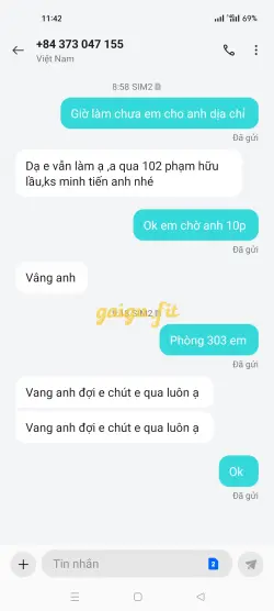 Ảnh đánh giá gái gọi