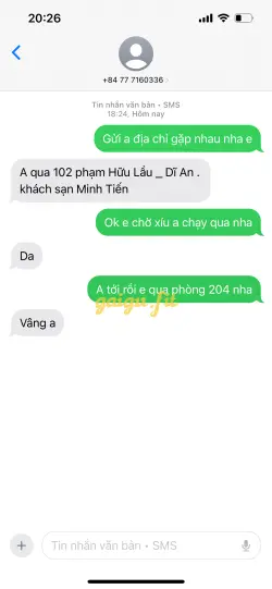 Ảnh đánh giá gái gọi