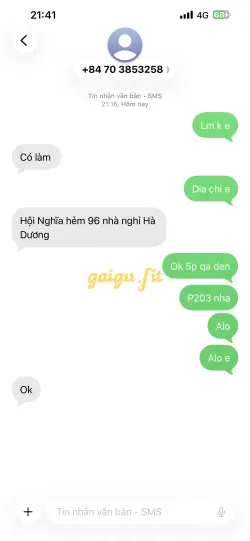 Ảnh đánh giá gái gọi
