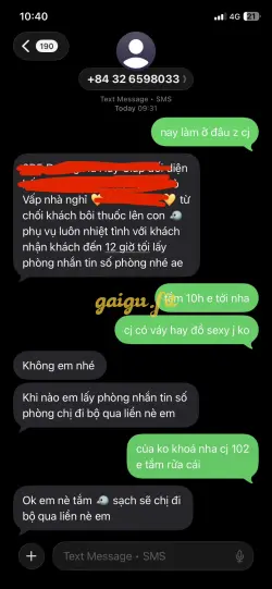 Ảnh đánh giá gái gọi