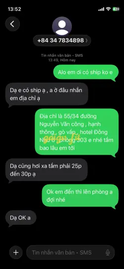 Ảnh đánh giá gái gọi
