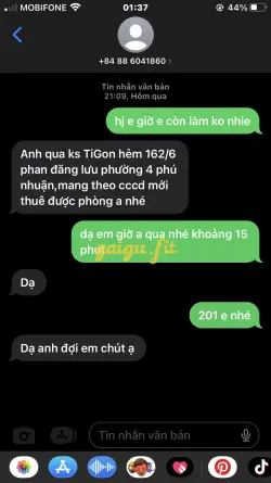 Ảnh đánh giá gái gọi