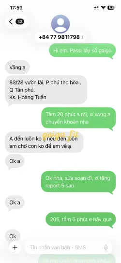 Ảnh đánh giá gái gọi