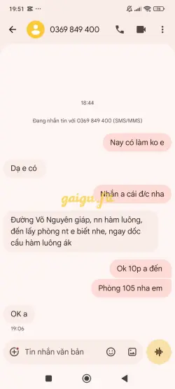 Ảnh đánh giá gái gọi