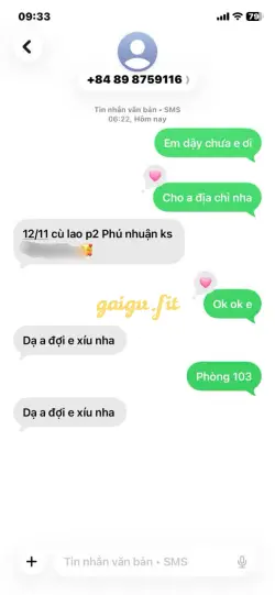 Ảnh đánh giá gái gọi