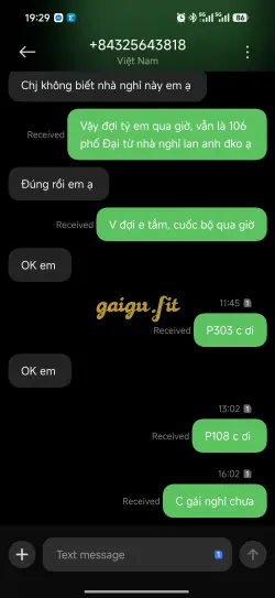 Ảnh đánh giá gái gọi
