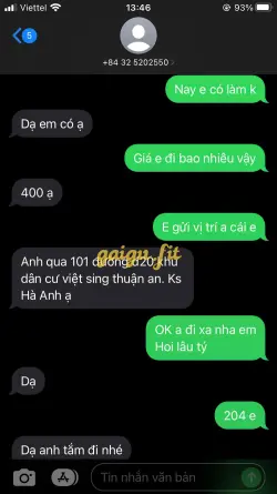 Ảnh đánh giá gái gọi