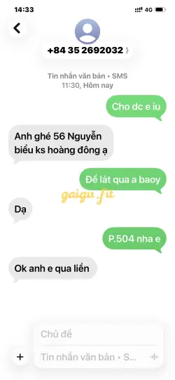 Ảnh đánh giá gái gọi