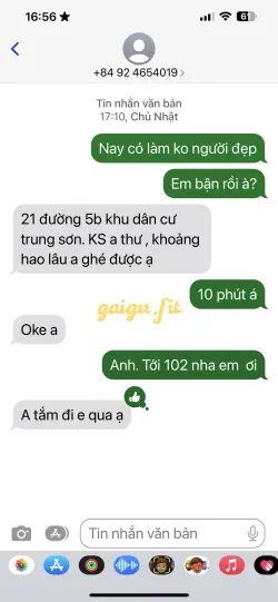 Ảnh đánh giá gái gọi