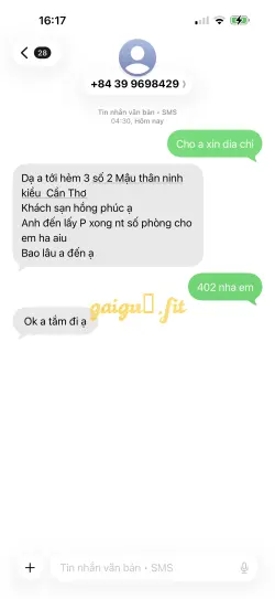 Ảnh đánh giá gái gọi