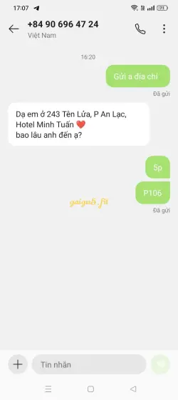 Ảnh đánh giá gái gọi