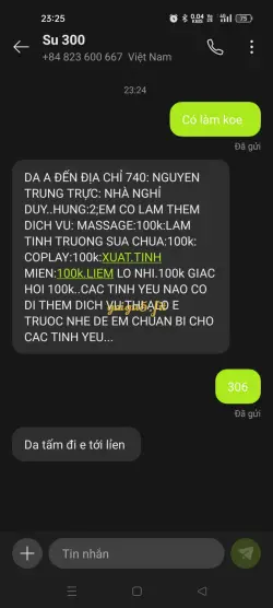 Ảnh đánh giá gái gọi