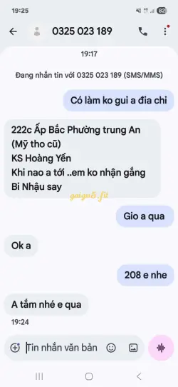 Ảnh đánh giá gái gọi