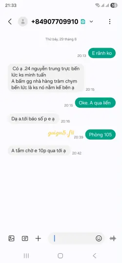 Ảnh đánh giá gái gọi