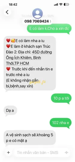 Ảnh đánh giá gái gọi