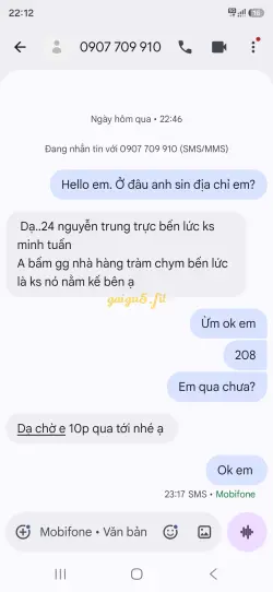 Ảnh đánh giá gái gọi