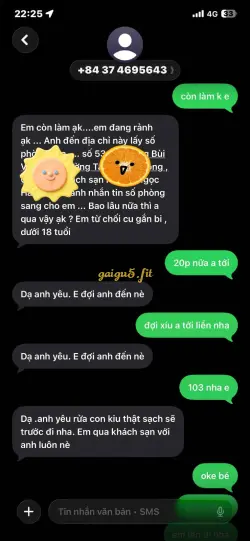 Ảnh đánh giá gái gọi