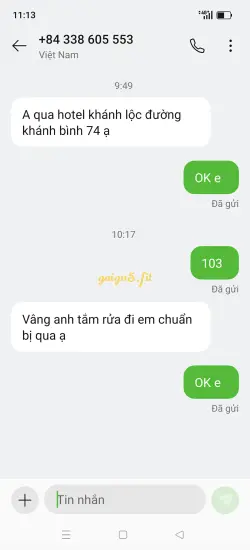 Ảnh đánh giá gái gọi