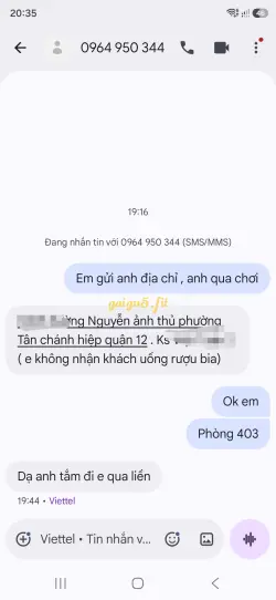 Ảnh đánh giá gái gọi
