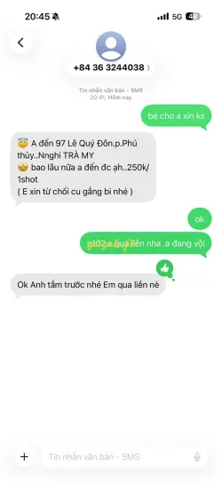 Ảnh đánh giá gái gọi