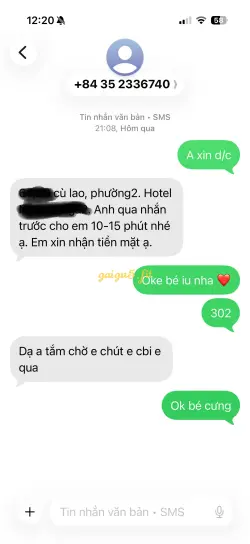 Ảnh đánh giá gái gọi
