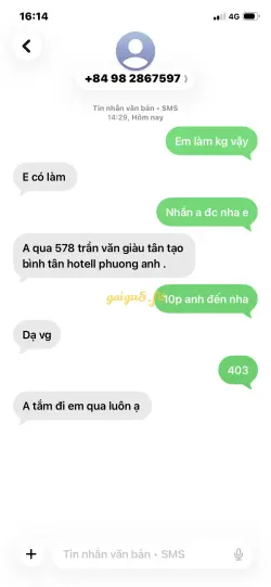 Ảnh đánh giá gái gọi