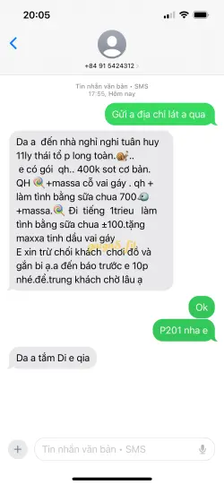 Ảnh đánh giá gái gọi