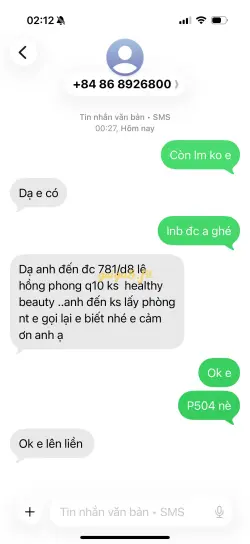 Ảnh đánh giá gái gọi