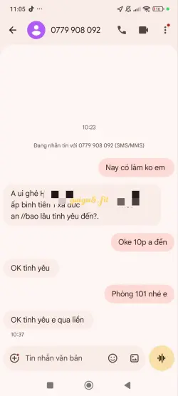Ảnh đánh giá gái gọi