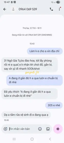 Ảnh đánh giá gái gọi