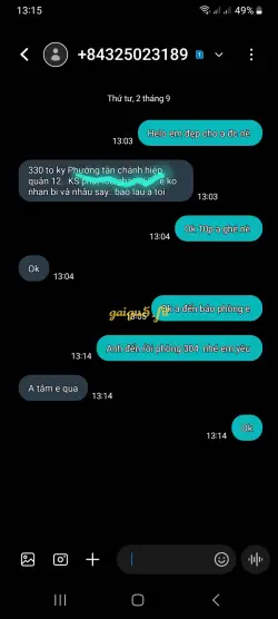 Ảnh đánh giá gái gọi