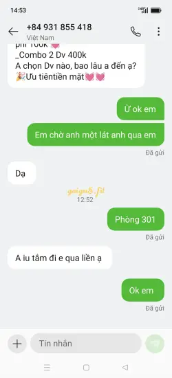 Ảnh đánh giá gái gọi